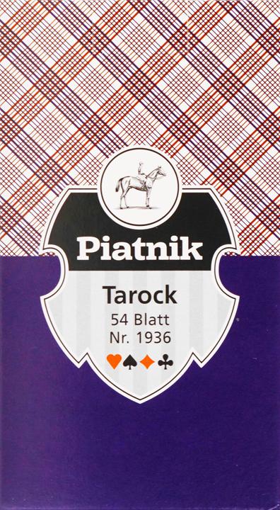 Cartes à Jouer Piatnik Tarok Karo 3613