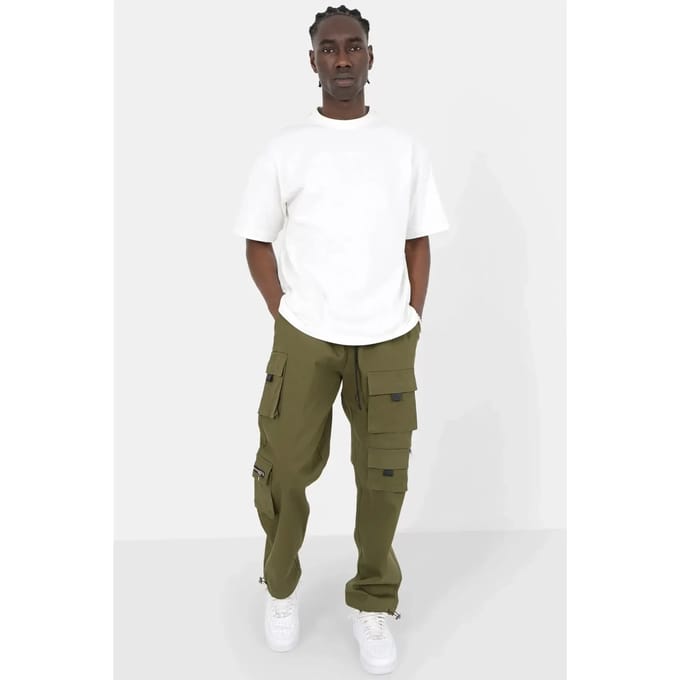 Cargo broek met gedetailleerde zakken Sixth June Essential