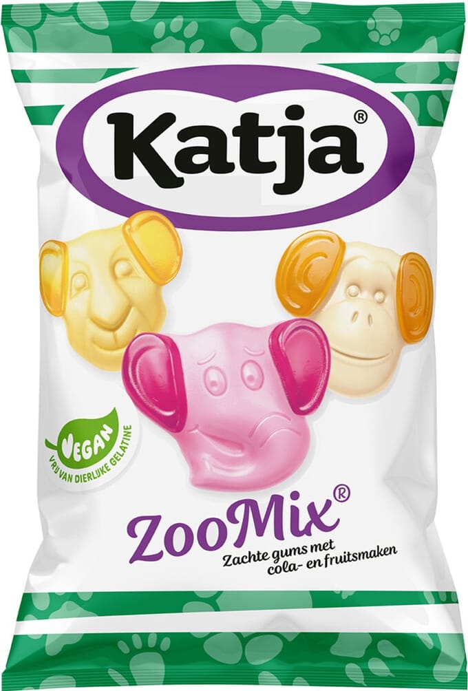 Katja Zoo Mix - 12 x 255 gr - Voordeelverpakking