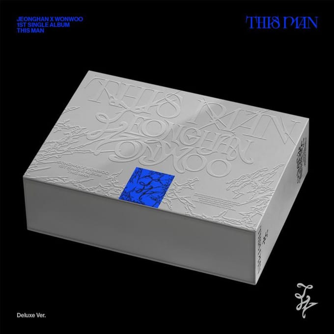 JEONGHAN X WONWOO (ZEVENTIEN) - 1e singlealbum 'THIS MAN' Deluxe Ver. 1PCS gray