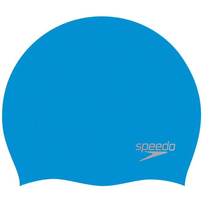 Speedo Unisex volwassene 2024 silicone badmuts (Blauw)