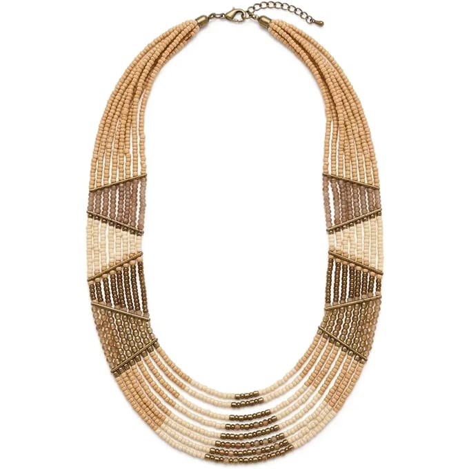 Etnische ketting vrouw Selmark Complementos