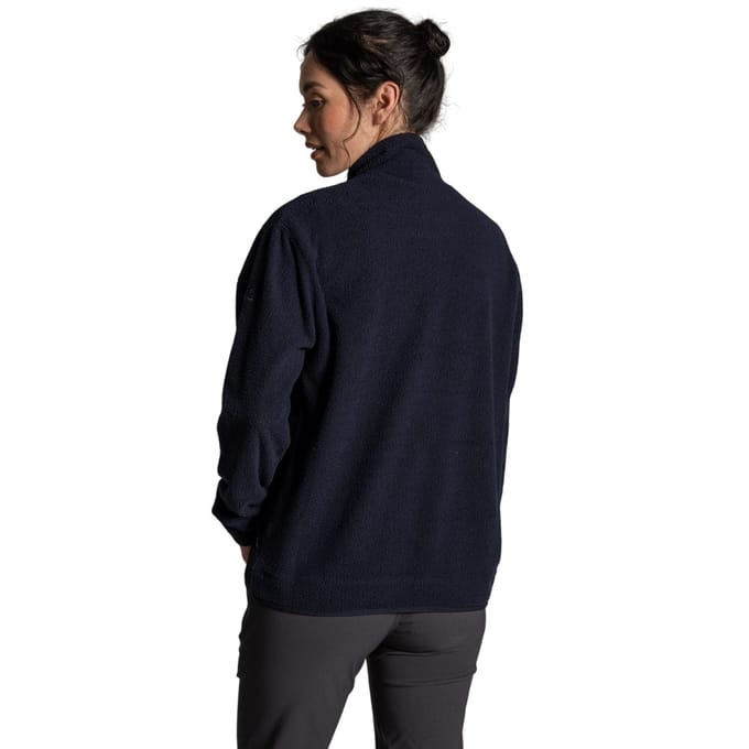 Craghoppers Dames/Dames Compresslite Half Zip Fleece (Donkere saffier)