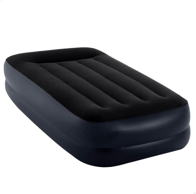 Pillow Rest Verhoogd Luchtbed met Ingebouwde Pomp - 1-Persoons, 99cm x 191cm x 42cm