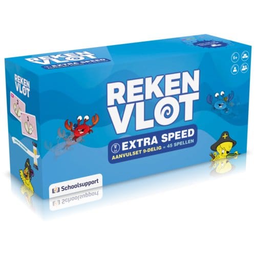 Rekenvlot Speedoefening - Laag 1 (Groep 3), 9-Delig