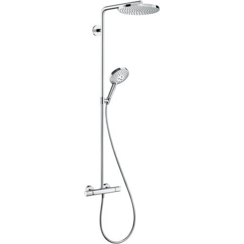 hansgrohe Raindance Select S Showerpipe 240 1jet PowderRain met thermostaat chroom