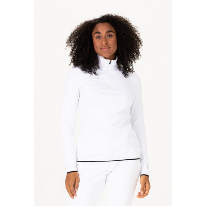 Falcon Dames Flashlight Ski Pully Real White