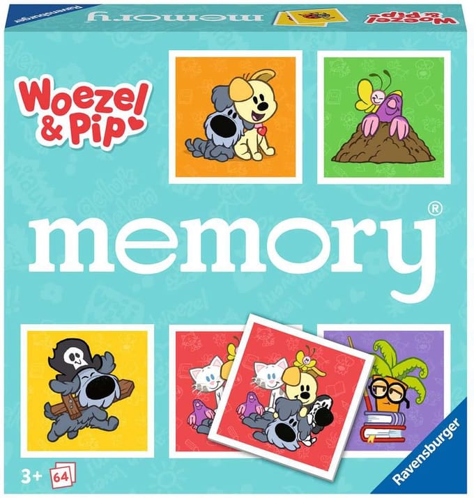 Ravensburger Woezel & Pip Memory - Kaartspel
