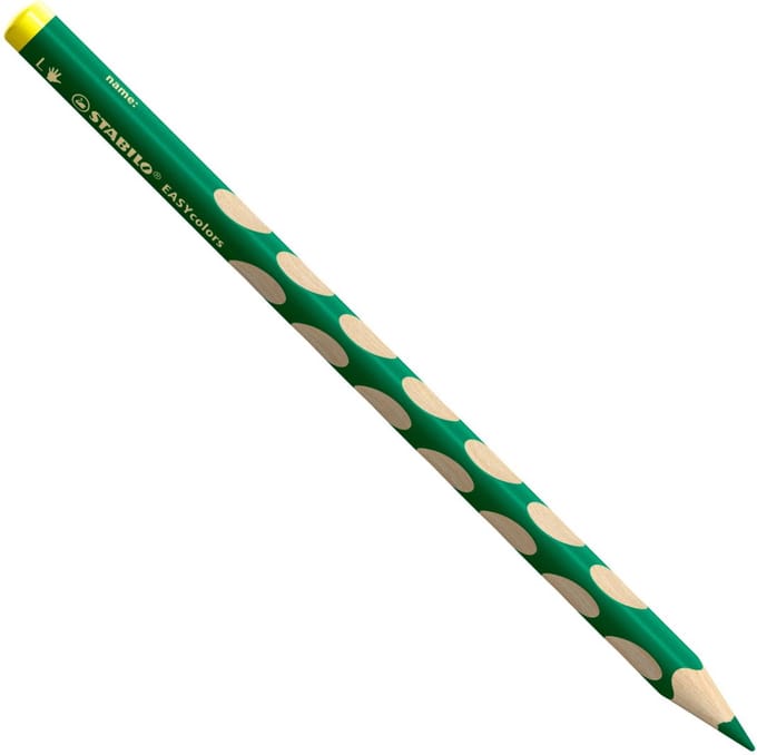 Ergonomisch kleurpotlood EASYcolors, voor linkshandigen, Nr. 530 green
