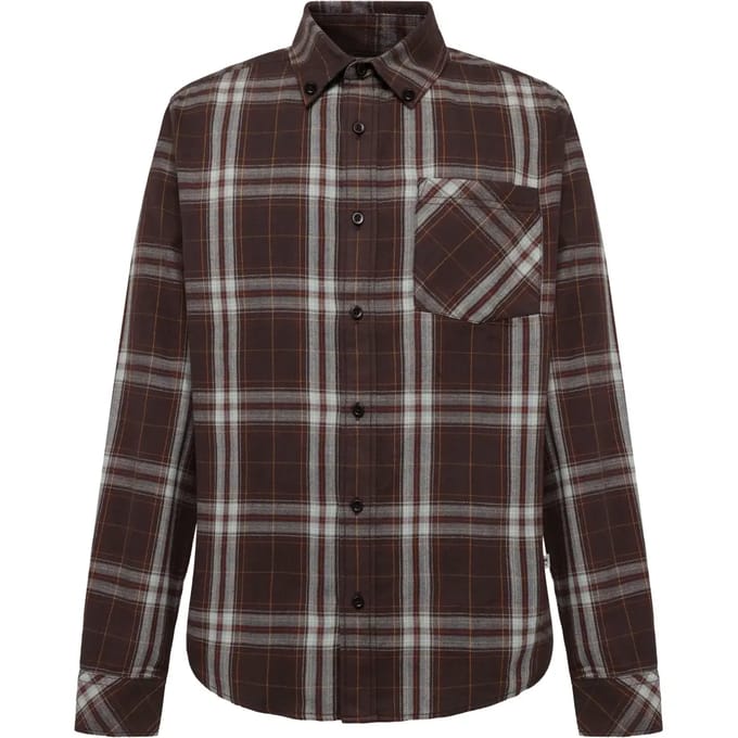 Flanellen shirt KnowledgeCotton Apparel Dune