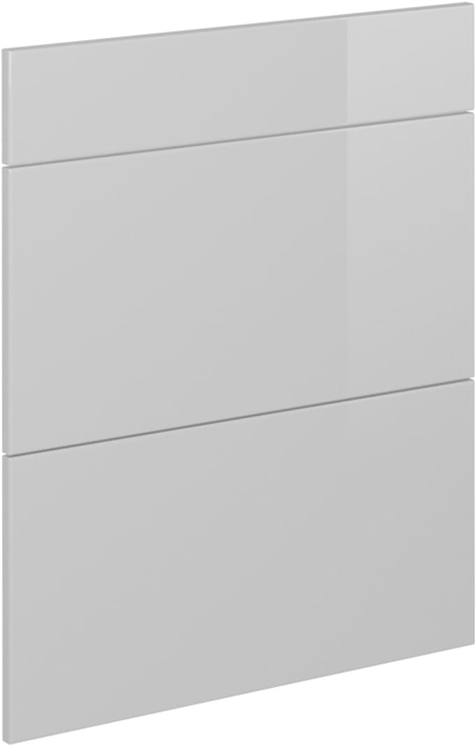 Vicco R-Line Keukenfront – 59.6 x 70.4 cm meubelfront voor de onderkast met lades Wit Hoogglans