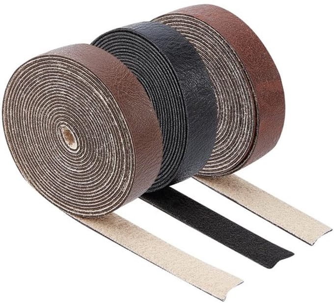 Jhubersproducts - Lederen Strips - DIY Ambachten - 6m - Imitatieleer