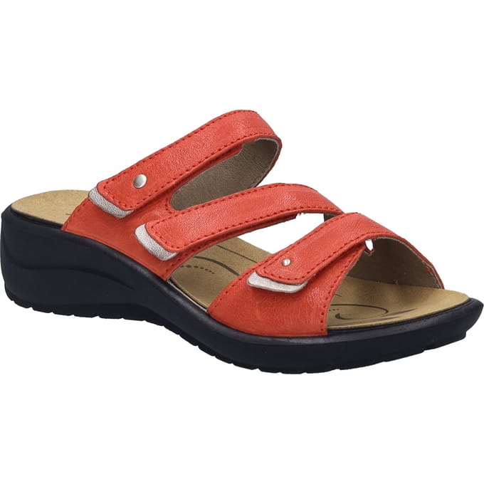 JOSEF SEIBEL Dames Sandaal Annecy 04 in rood