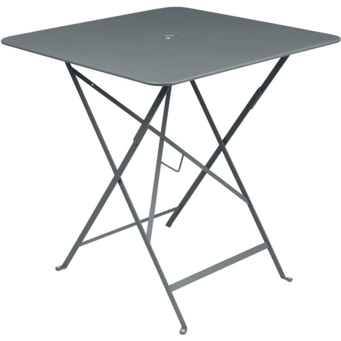 Fermob BISTRO klaptafel vierkant - 26 stormgrijs mat - 71 x 71 cm