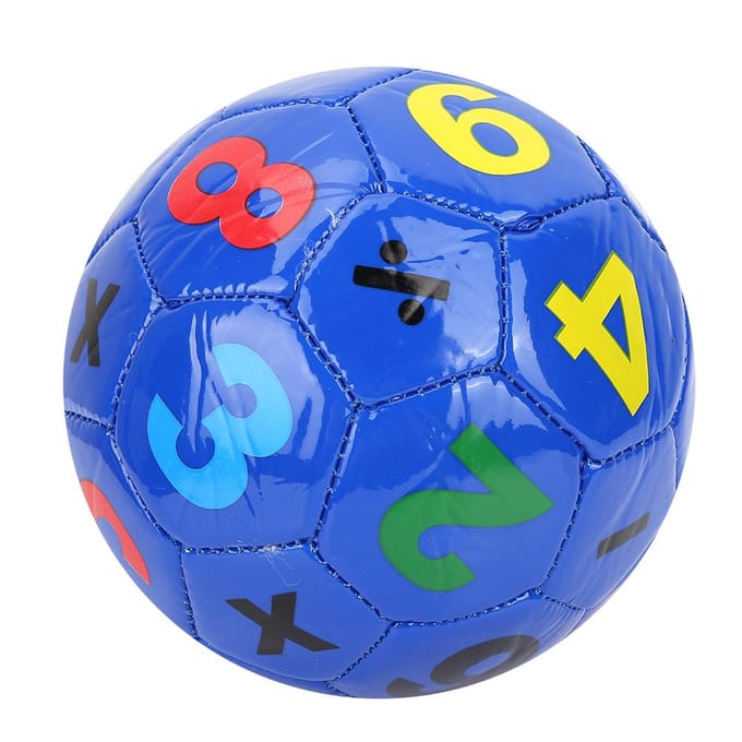 Kinderen Buitensport Voetbal Voetbal Maat 2 Oefening Sportuitrusting(Paars Nummer) blue