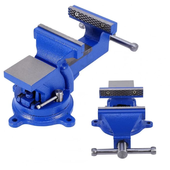 NONE Werkplaats Bankschroef 100mm Klembank Schroef Die 360º Draait