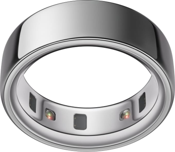 Oura Ring 4 - Size Before You Buy - Silver - Size 7