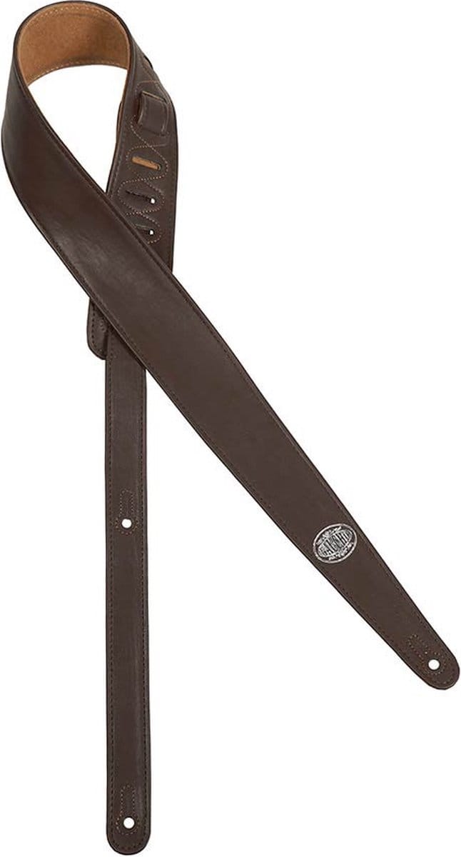 Gaucho GST-718-DBR gitaarriem, donkerbruin