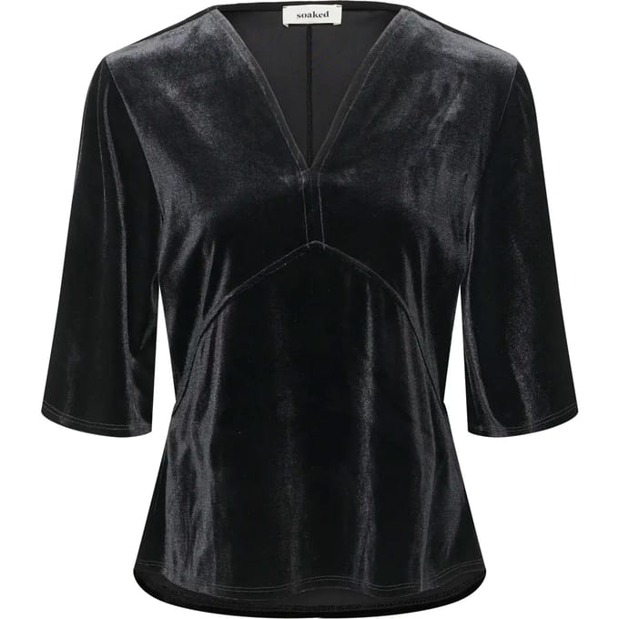 Dames-T-shirt Soaked in Luxury Velera