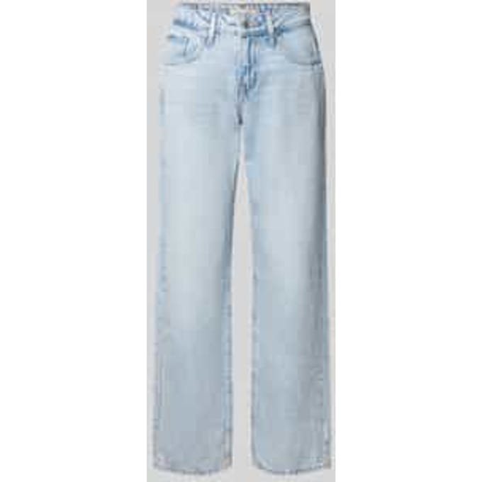 Loose fit jeans van puur katoen