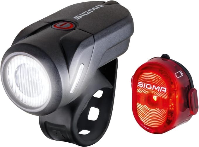 StVZO-goedgekeurde Led-fietslampenset met batterij voor optimale veiligheid