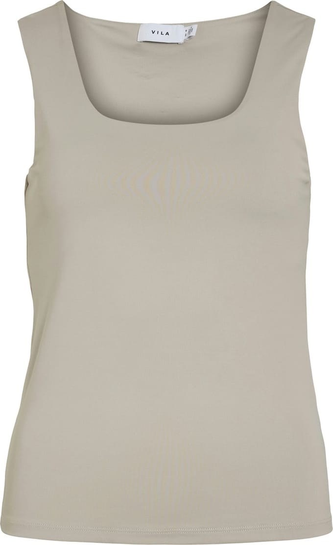 VILA - VIKENZA U-NECK S/L TANK TOP REV - NOOS - Dames - Tops
