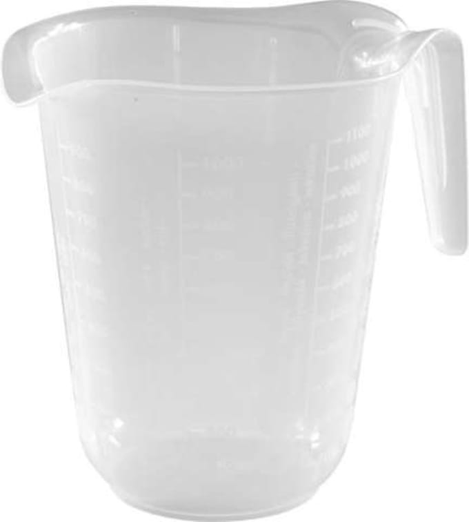 Hega Hogar Maatbeker Transparant 1l