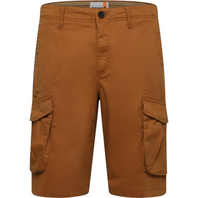 Timberland Heren Twill Cargo Korte Broek (Tarwe)