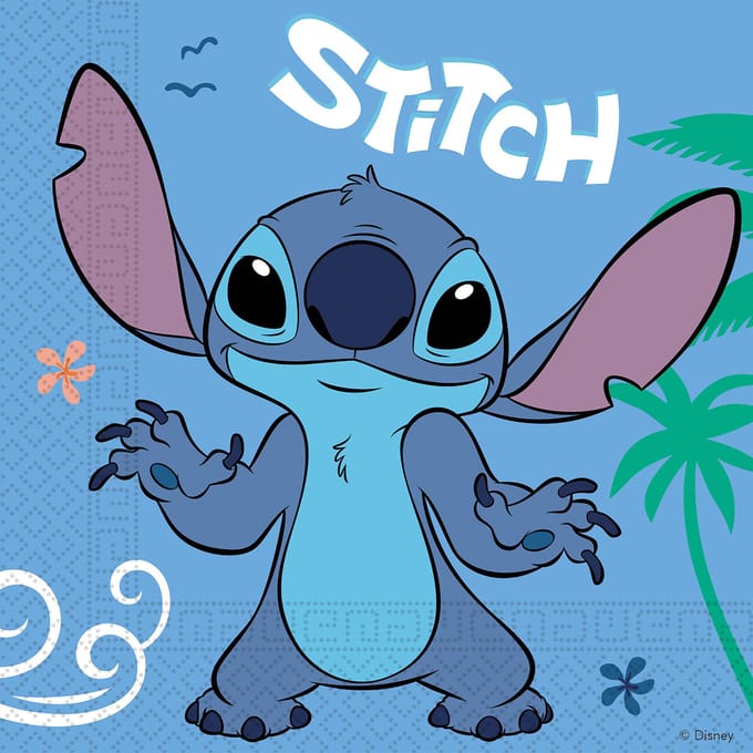 Servetten Stitch & Angel - 20 stuks - Daily Style