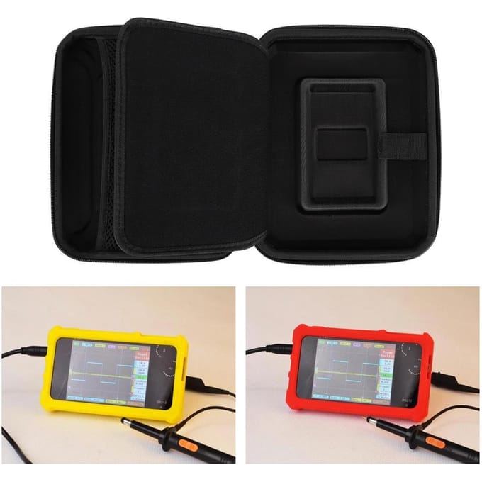 Draagbare Mini Oscilloscoop Opbergtas Koffer Accessoire voor DS211 DS212 DS203 LA104 black