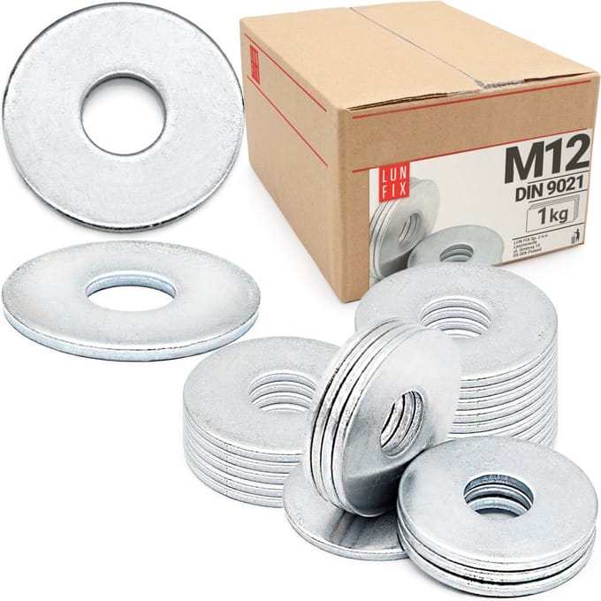LUN FIX - Vergrote sluitring M12 DIN 9021 - 1kg