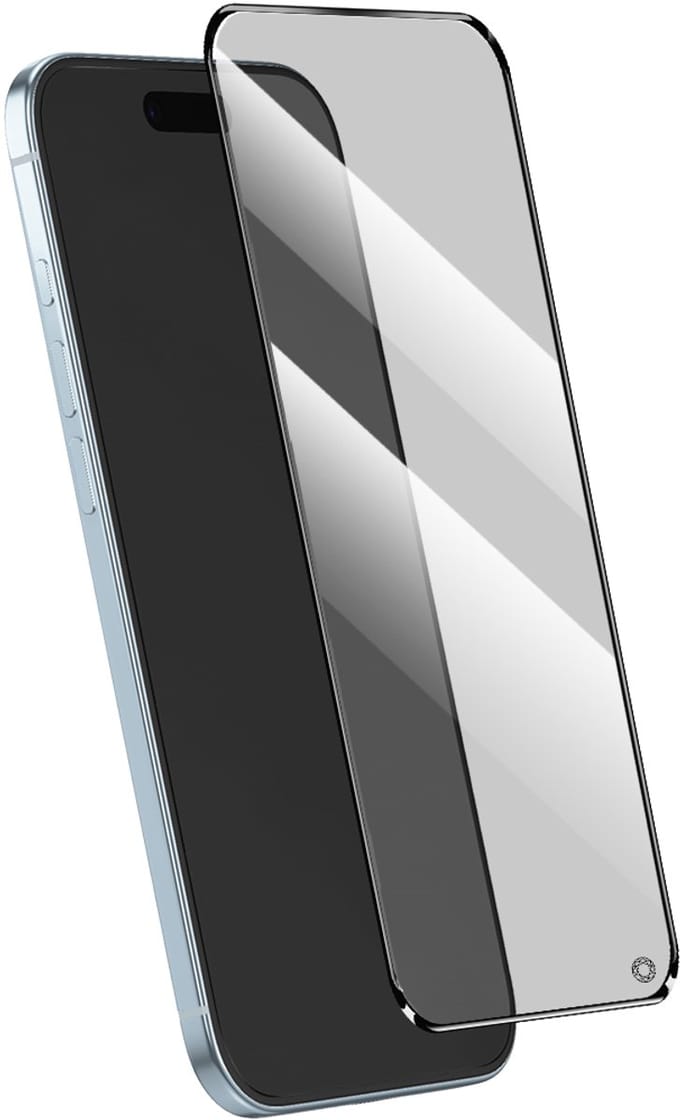 Force Case, Screenprotector geschikt voor iPhone Air - 2.5D Organic Glass & Oleophobic, Transparant