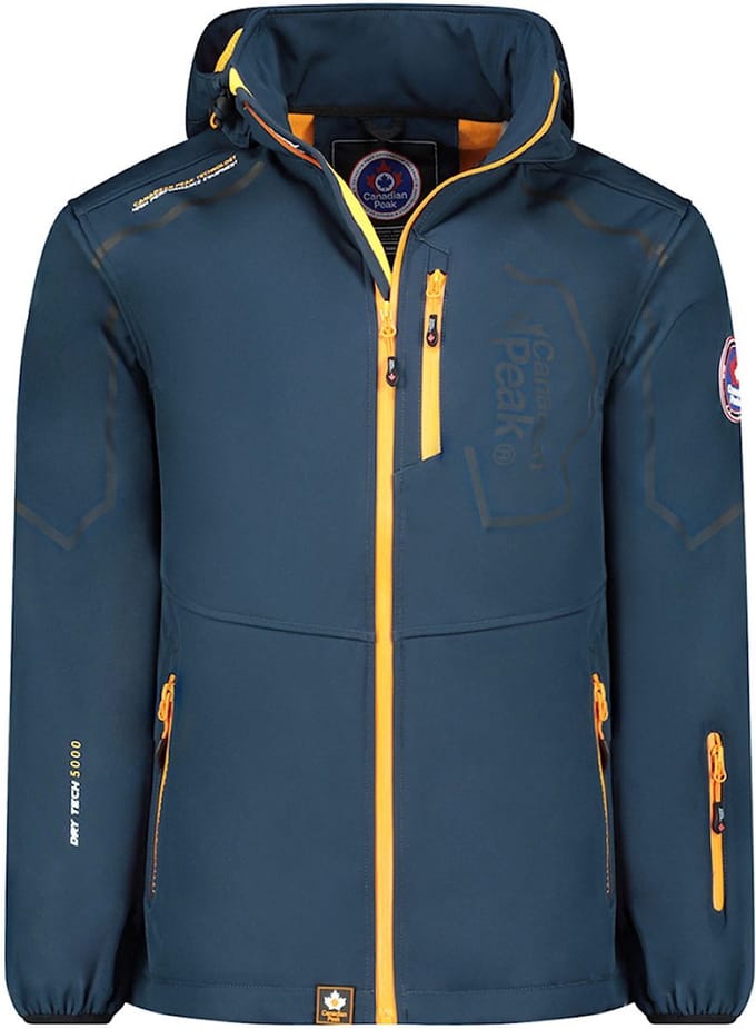 Canadian Peak Heren Softshell Jas Met Afneembare Capuchon - S
