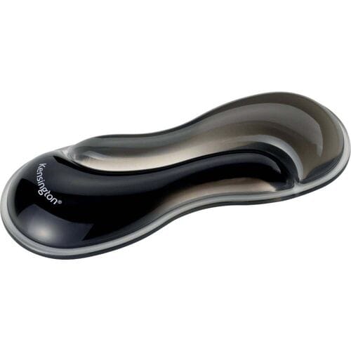 Slim Duo Gel Muis/Trackball Polssteun - Ergonomisch Ontwerp - Zwart