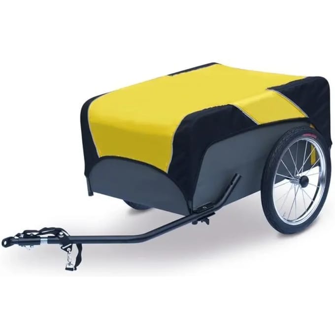 Roland Traveller - Fietskar - 16" - Asbevestiging - Zwart