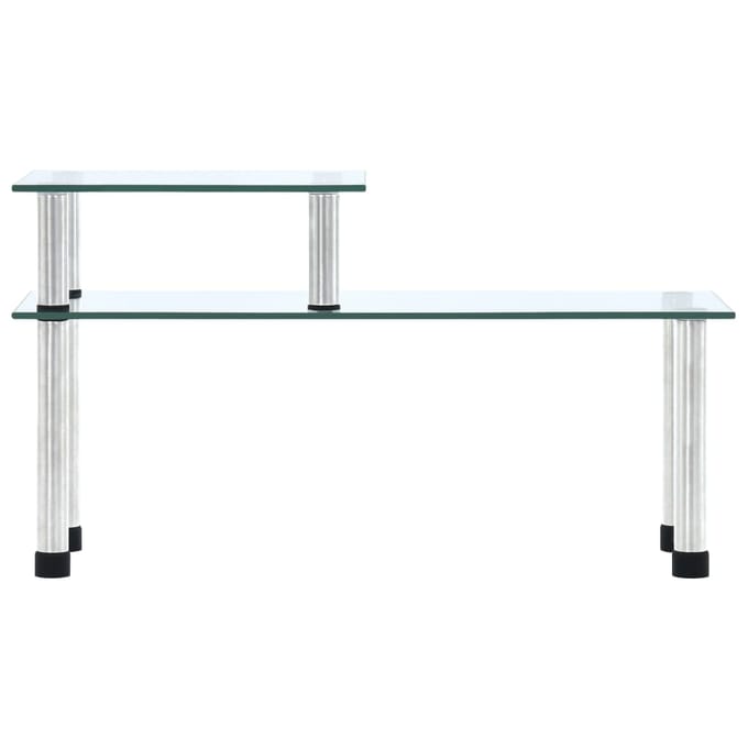 vidaXL - Keukenschap - 45x16x26 - cm - gehard - glas - transparent