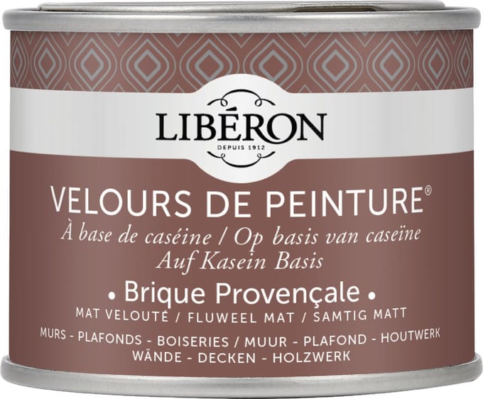 Liberon Velours De Peinture Muurverf - Mat - Brique Provençale - 0,125l