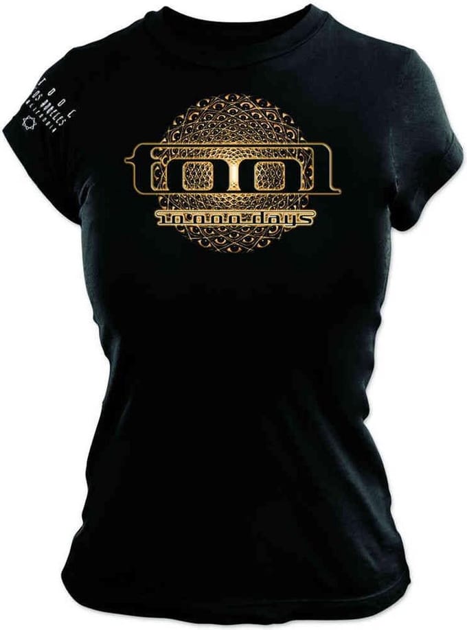 Tool - Eye Geo Glow Dames T-shirt - M - Zwart