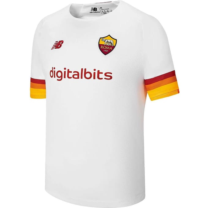 New Balance AS Roma Heren Wit Jersey Top