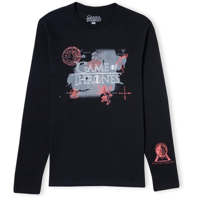 Game of Thrones Unisex Long Sleeve T-Shirt - Zwart - M