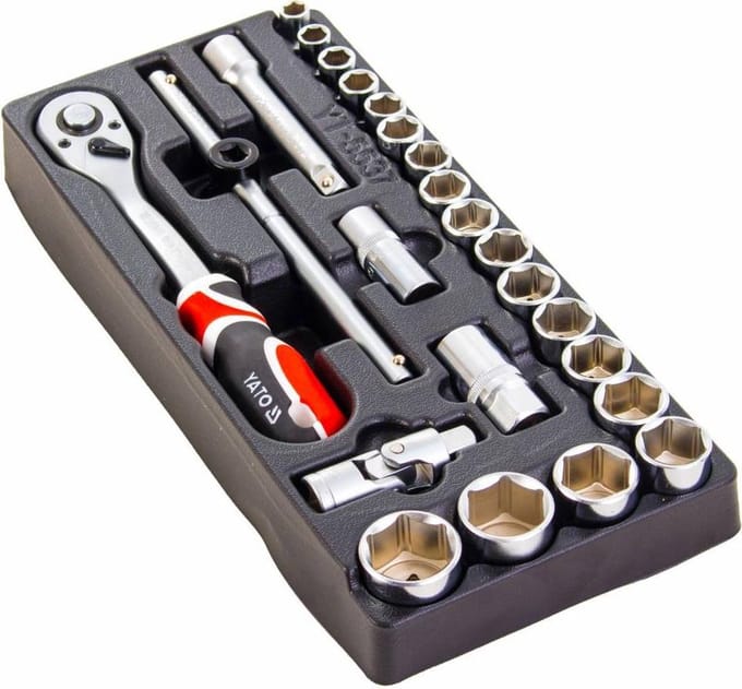 Yato YT-5537 Doppenset Opname 1/2 24-delig