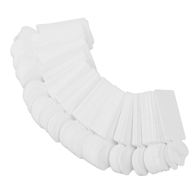 100 stuks Parfum Teststrips Professionele Thuiswinkel Essentiële Olie Testpapier Strips voor Aromatherapie white