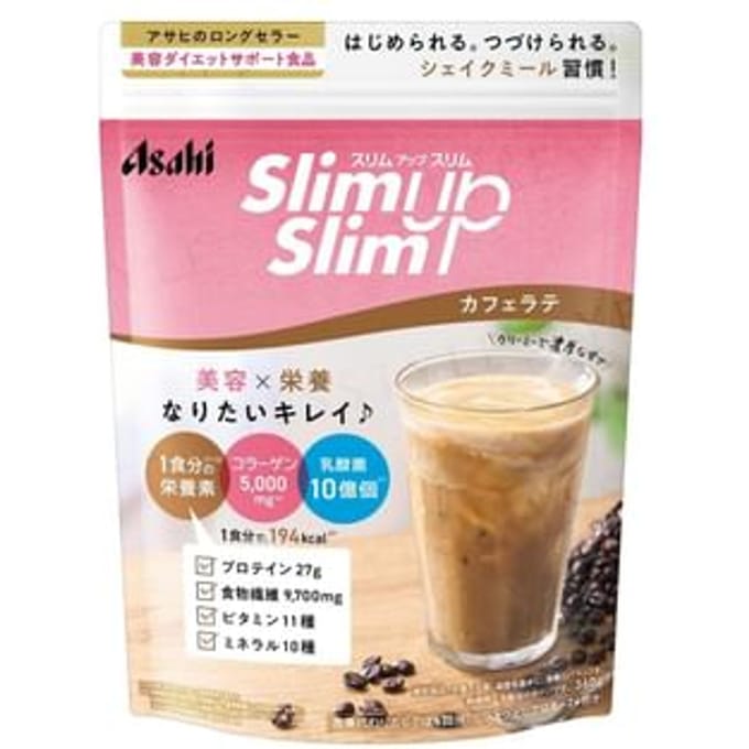 Slim Up Slim Shake Cafe Latte 360g (6-24 servings) 360g