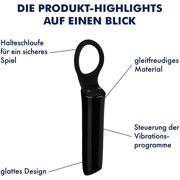 EIS Erotic Bullet met riem (9,2cm)