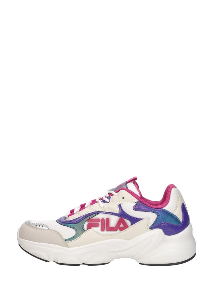 Fila Collene Logo Teens Sneakers Laag - Beige - Maat 39