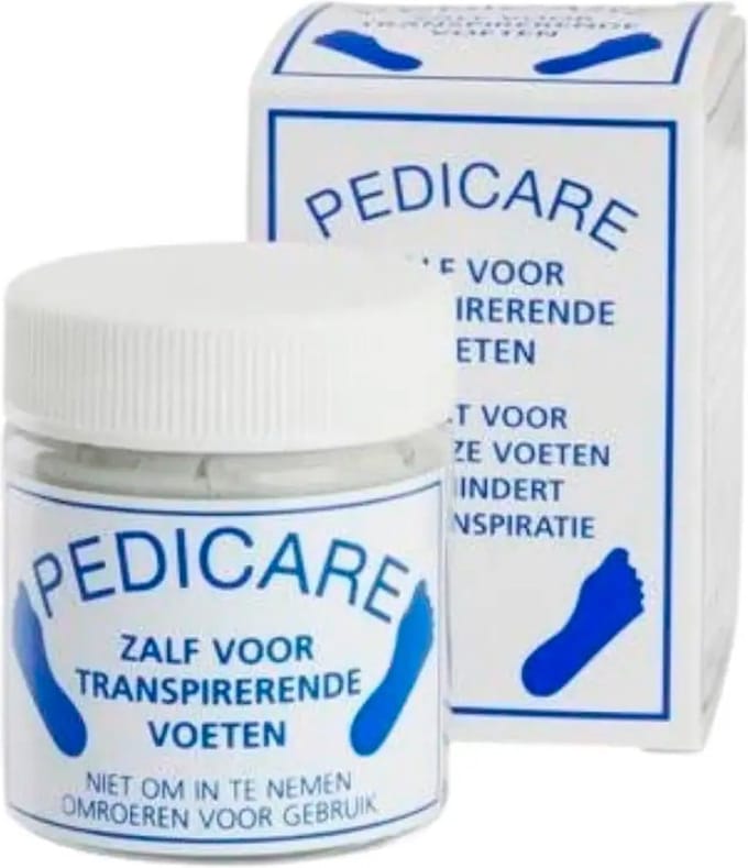 Pedicare | Zalf voor transpirerende voeten | 30ml