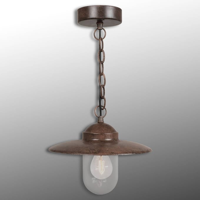 Nordlux Luxembourg 72805009 Hanglamp voor buiten E27 Roest