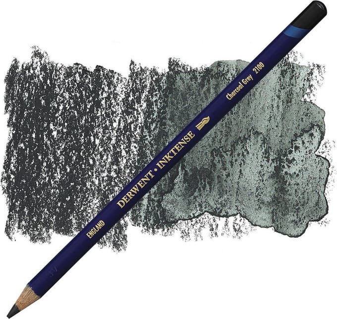 Derwent Inktense Charcoal Grey 2100