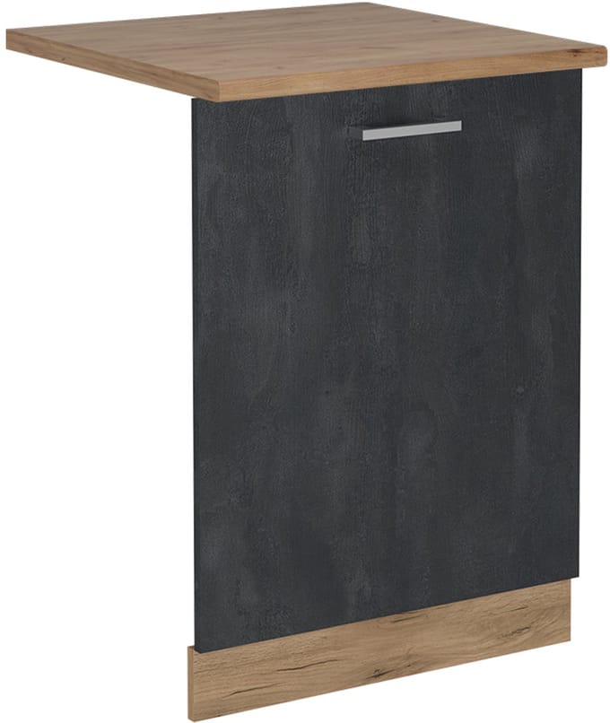 Vicco R-Line Vaatwasserfrontpaneel – 60 cm, WB Eik Zwart beton