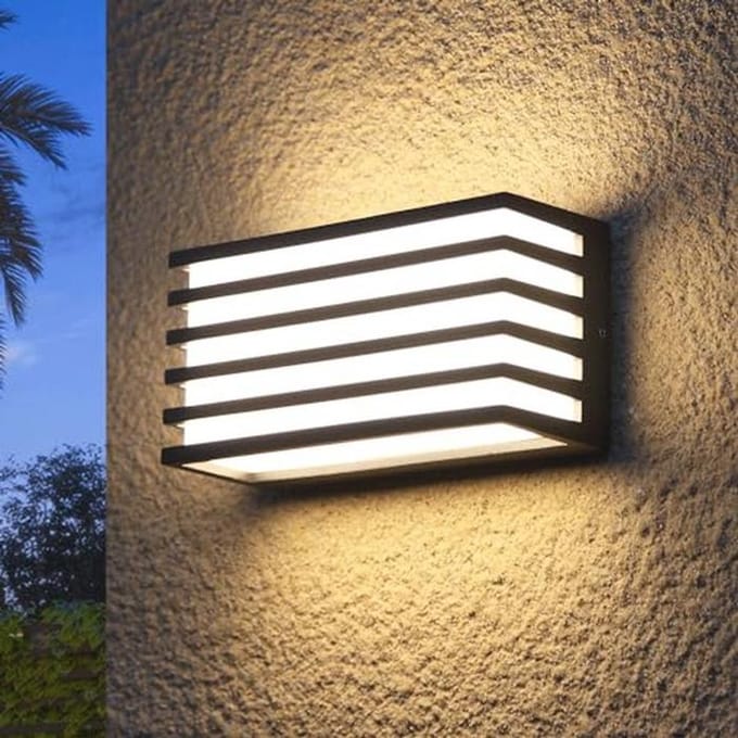 Buitenwandlamp met LED 12W en Waterdichte Bescherming
